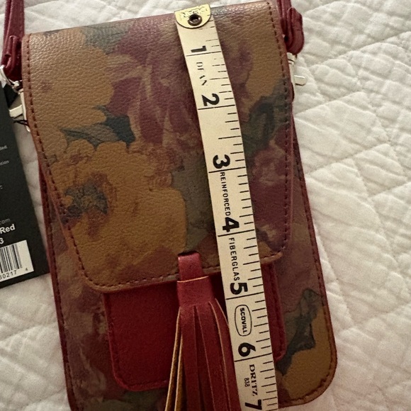 NWT K. Carroll Small Floral Crossbody Bag - Picture 6 of 8